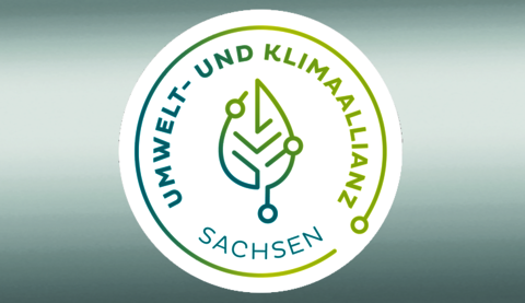 Logo Umwelt und Klimaallianz Sachsen